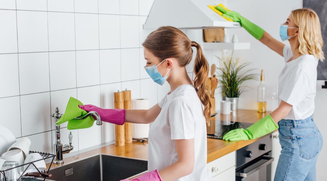 keeping your kitchen clean